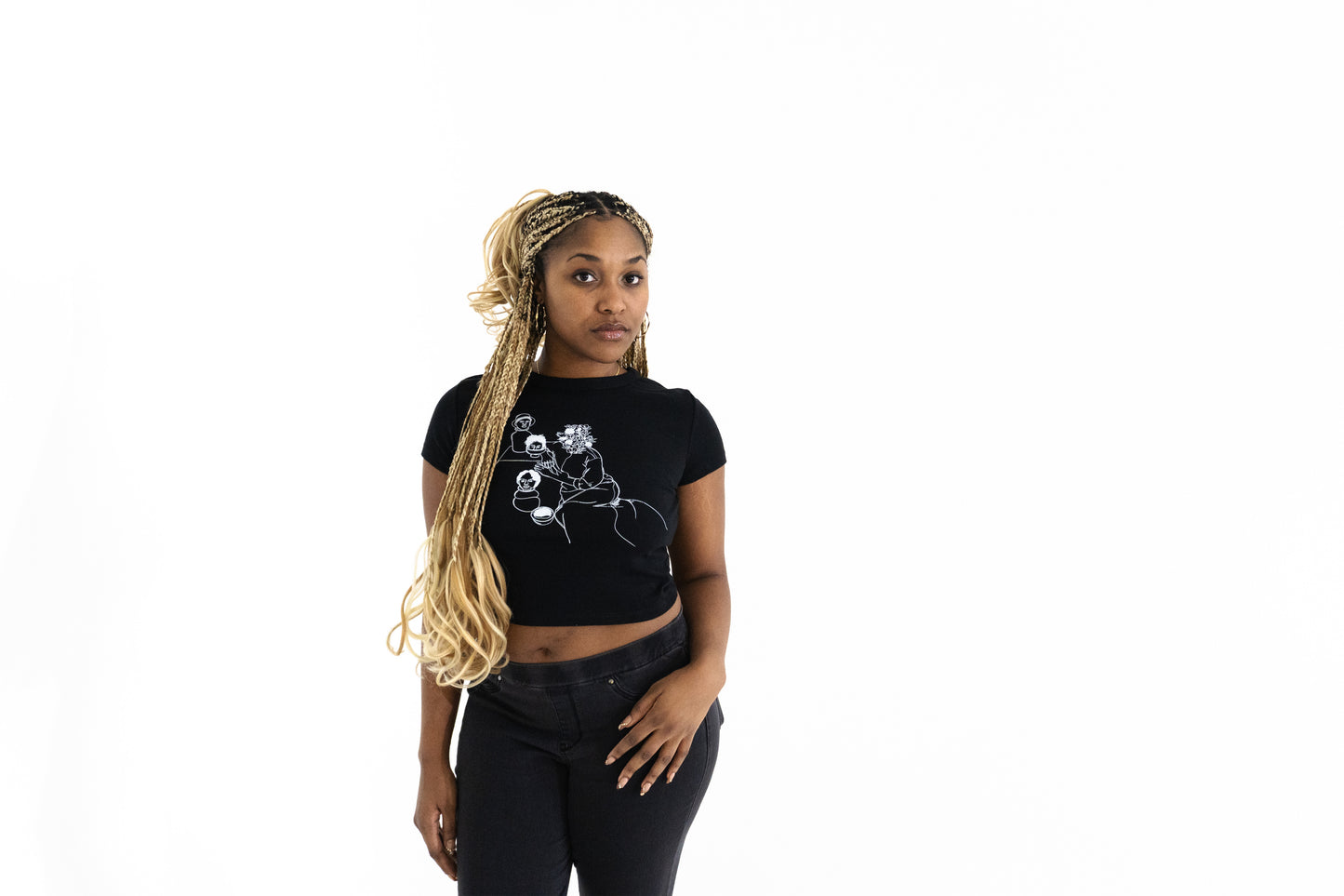 Hibiscus Baby Tee